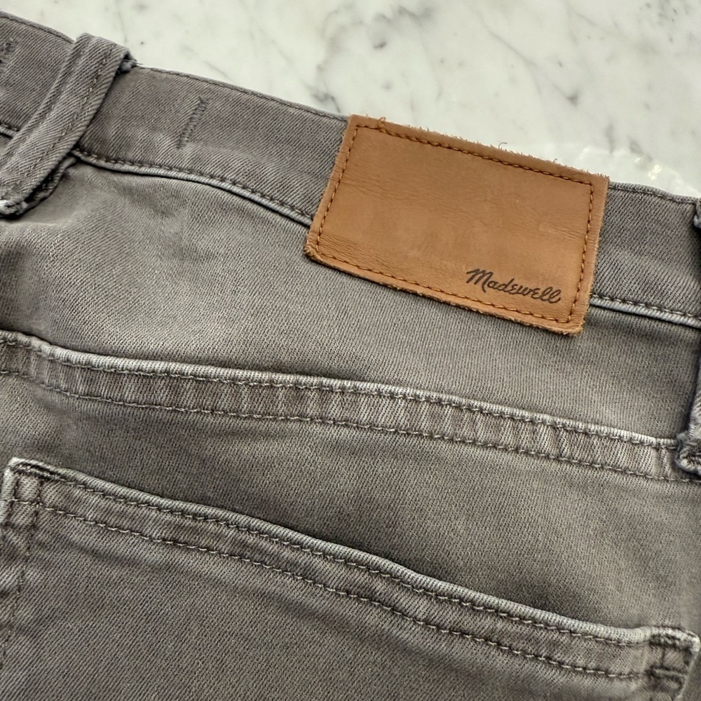 NEW Madewell Women’s Gray Black 9” High-Rise Skinny Jeans Size 26 / 2 US - Picture 6 of 7